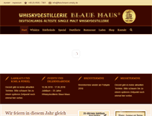 Tablet Screenshot of fleischmann-whisky.de